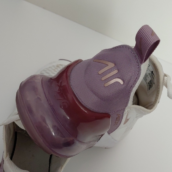 Nike Women's White and Purple Sneakers - Picture 10 of 17